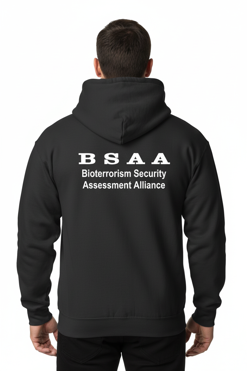 BSAA - Zip Hoodie (old logo) - Absurd Ink