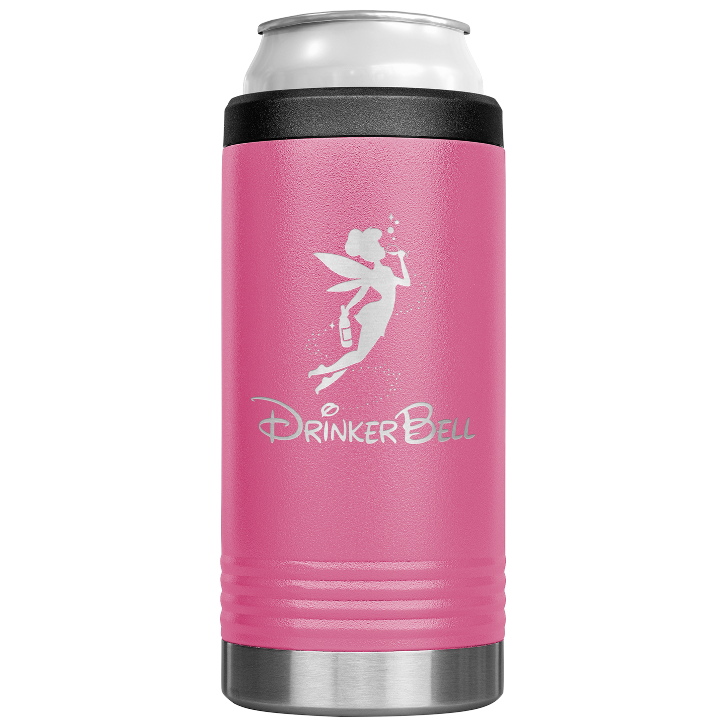 Drinkerbell_Coozie_Tumbler_Slim_Can_12oz_Koozie_Main_Pink_Mockup.png