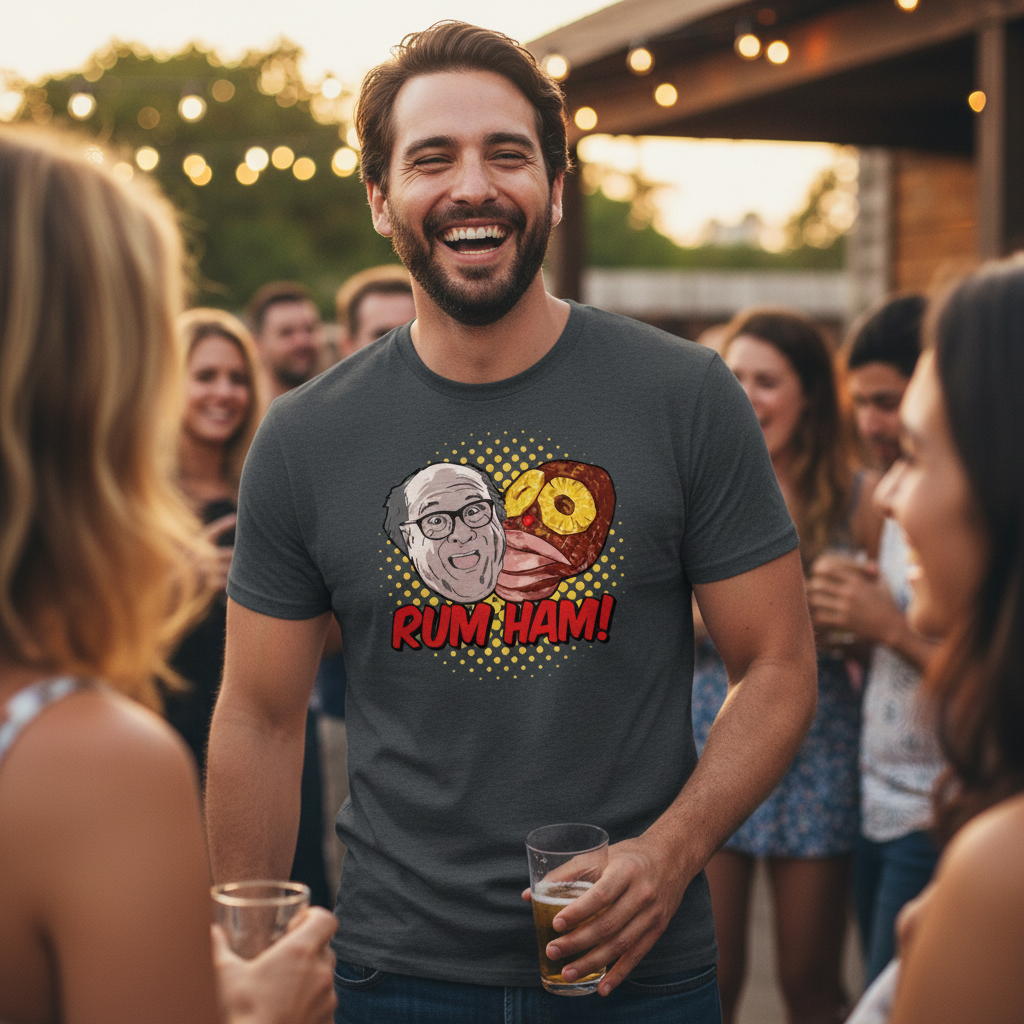 Rum Ham - T-Shirt - Absurd Ink