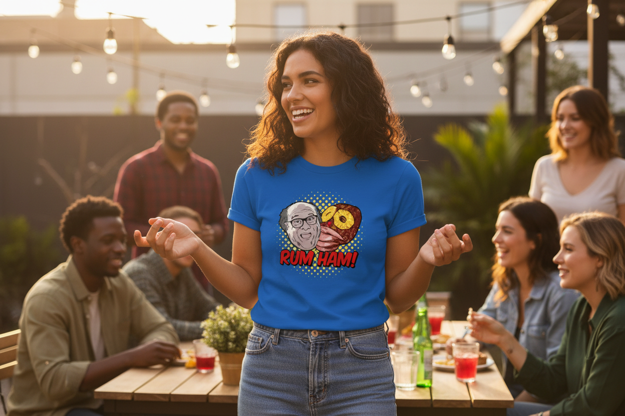 Rum Ham - Ladies Tee - Absurd Ink