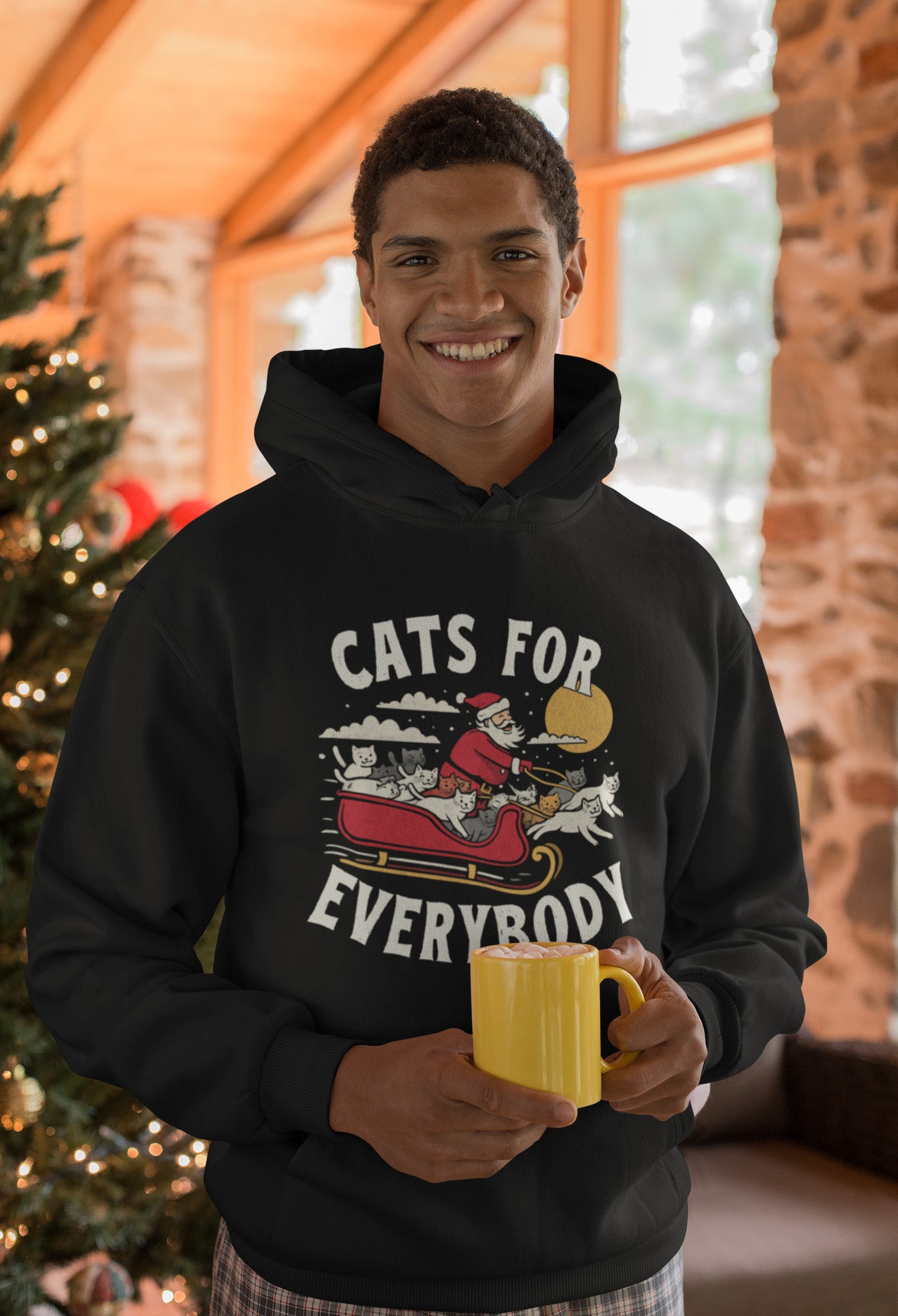 Cats For Everybody Christmas - Hoodie