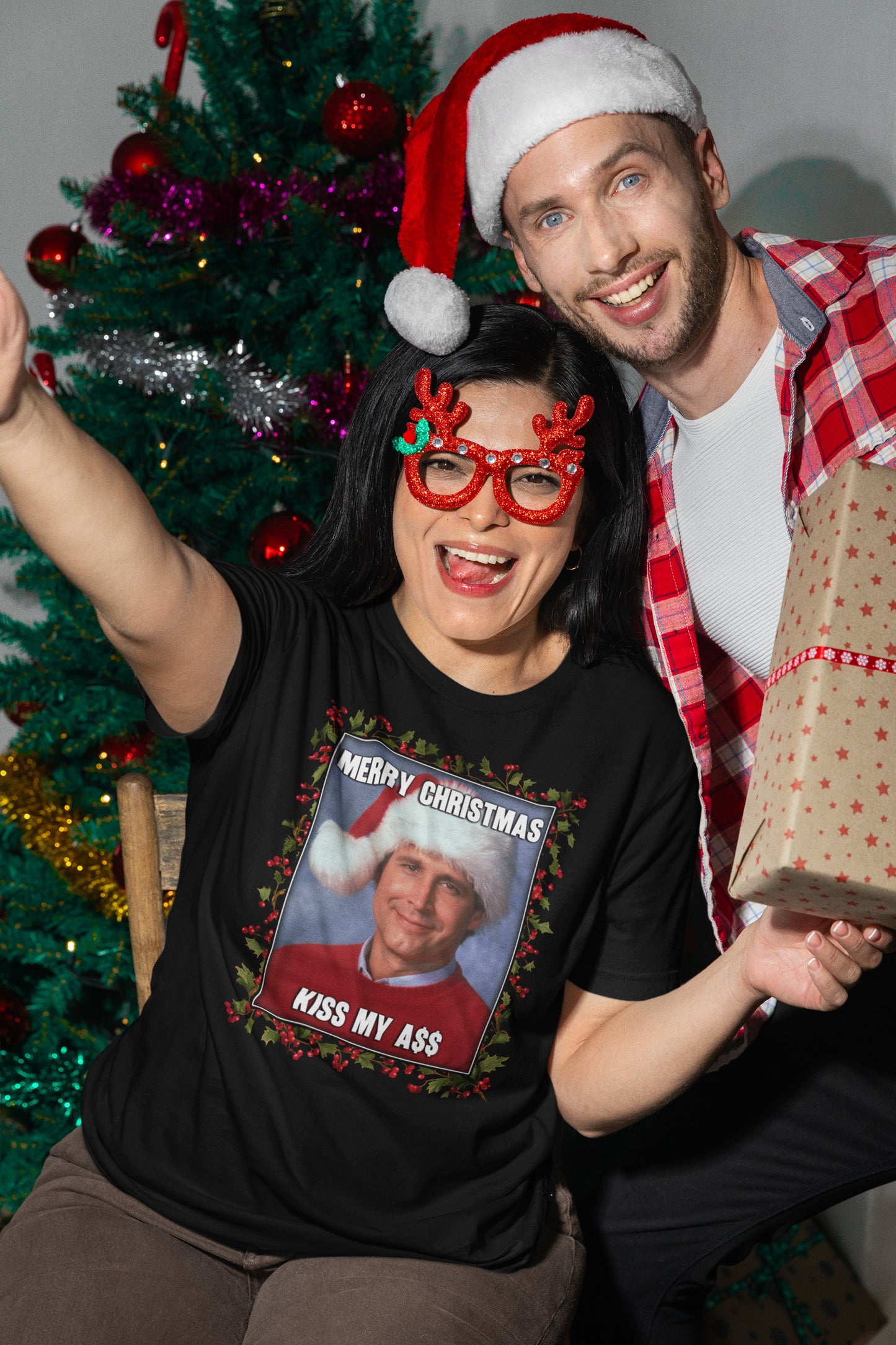 Clark Griswold Merry Christmas - T-Shirt