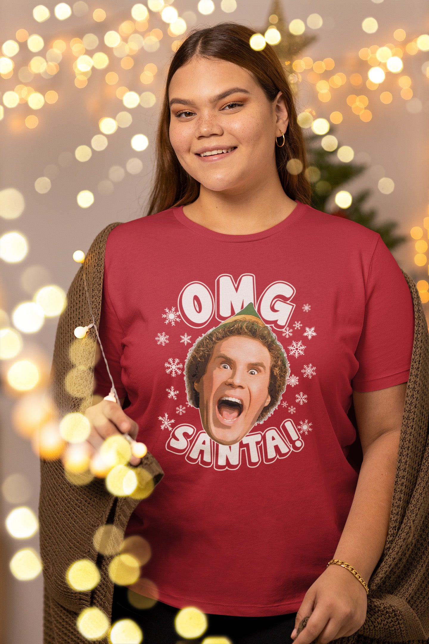 Buddy The Elf OMG Santa - T-Shirt