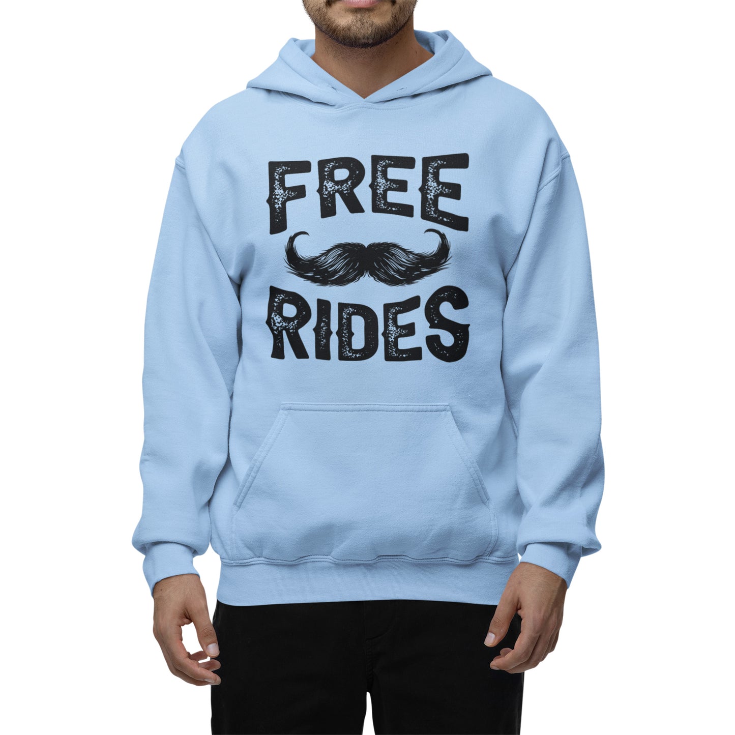 Free Mustache Rides - Hoodie