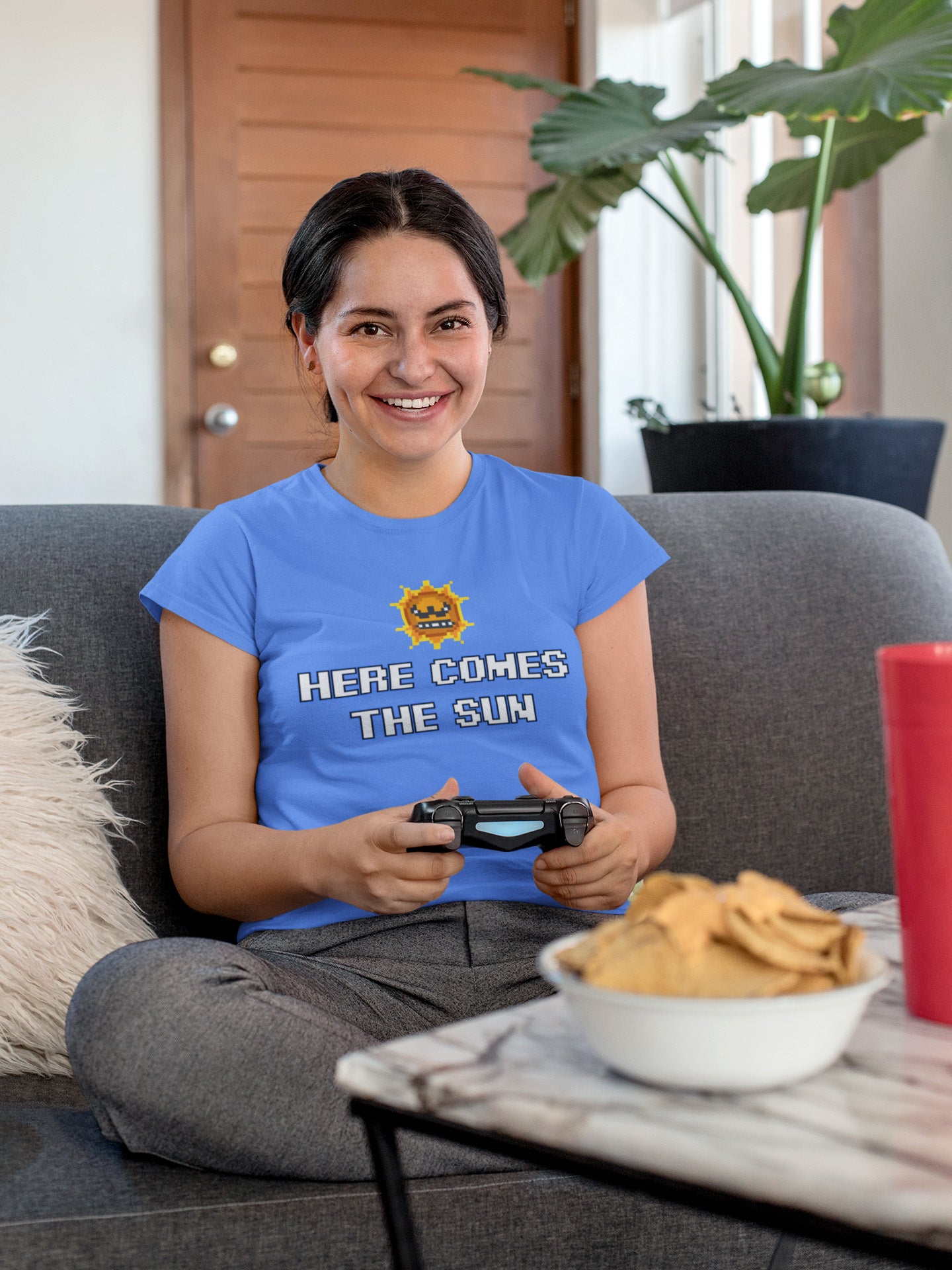 Here Comes The Sun Mario Bros 3 - Ladies Tee