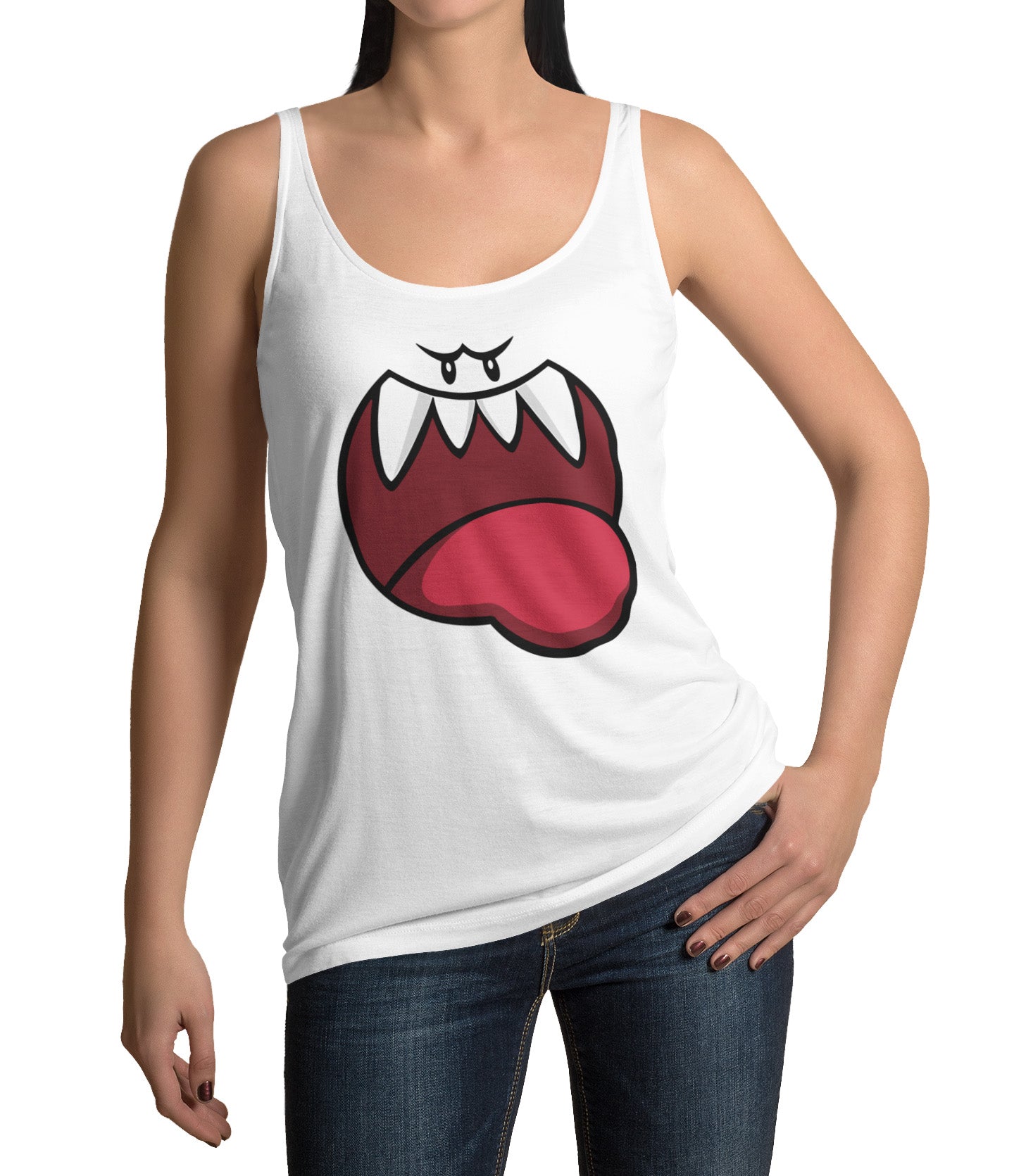 King Boo Mario - Tank Top