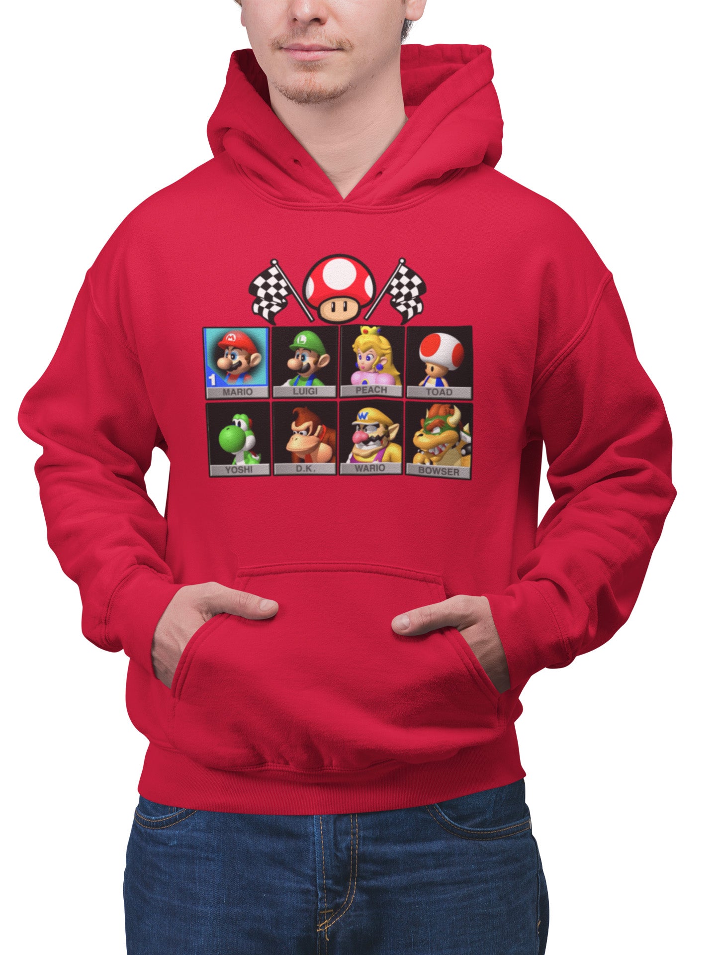 Mario Kart Character Select - Hoodie