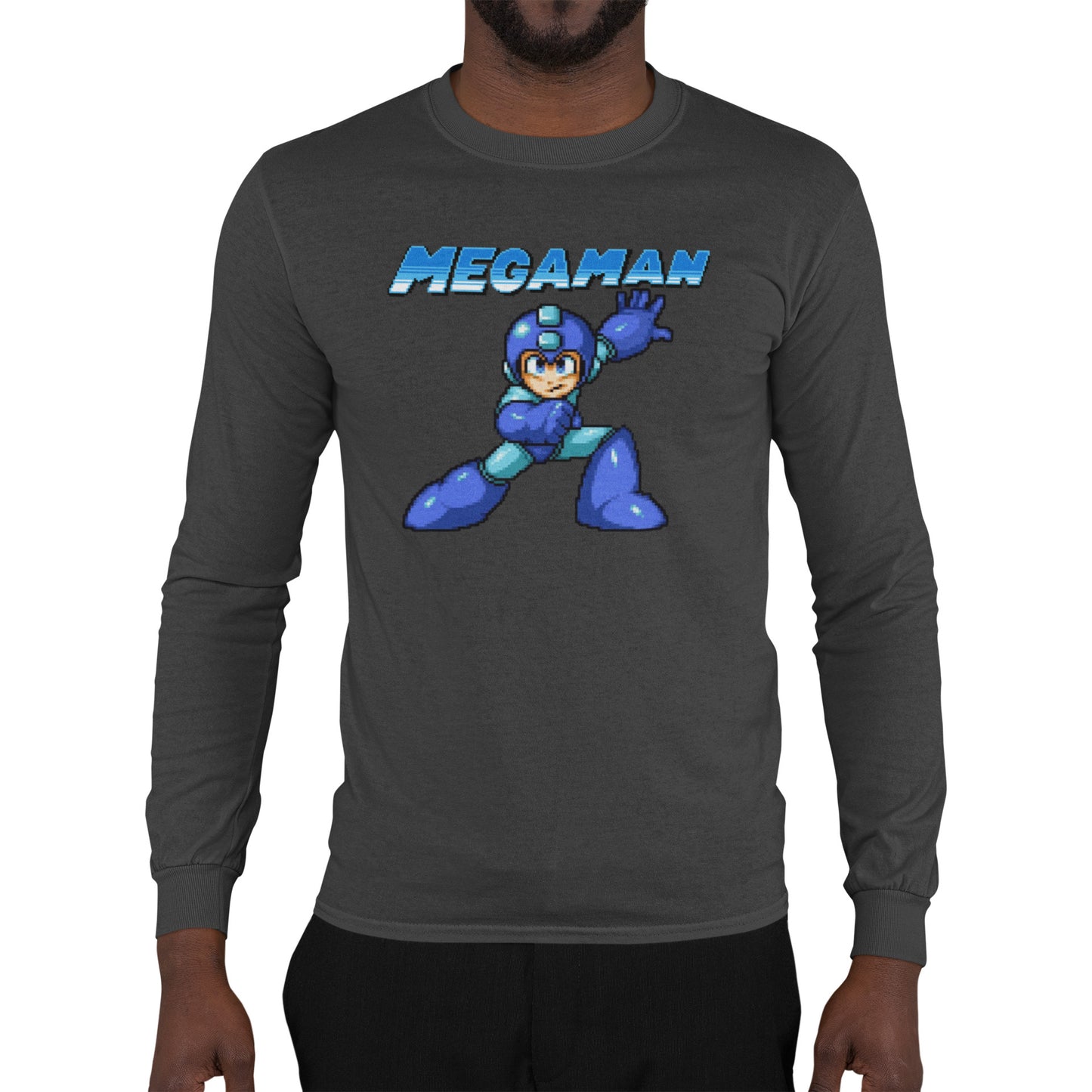 Mega Man 8-Bit 2 - Long Sleeve Tee