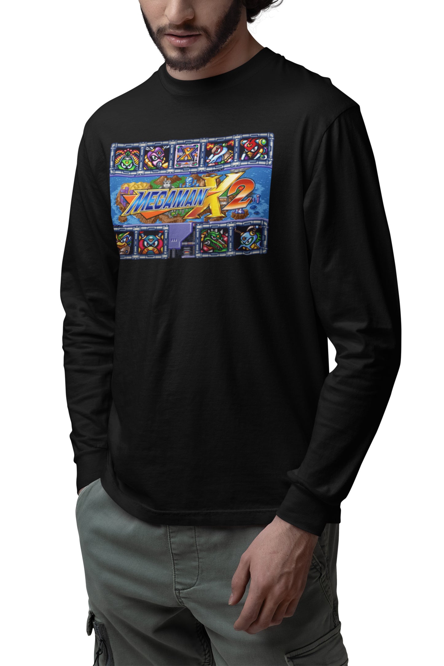 Mega Man X2 - Long Sleeve Tee