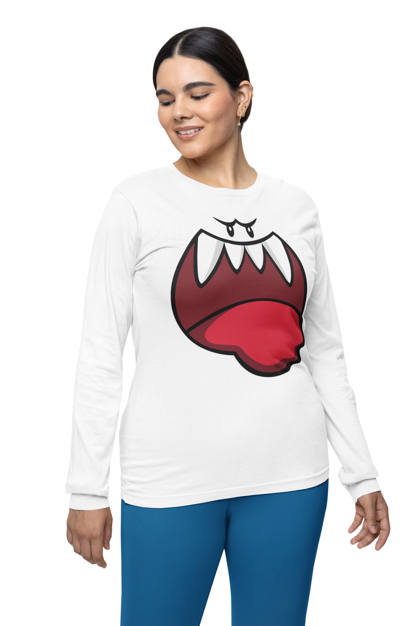 King Boo Mario - Long Sleeve Tee