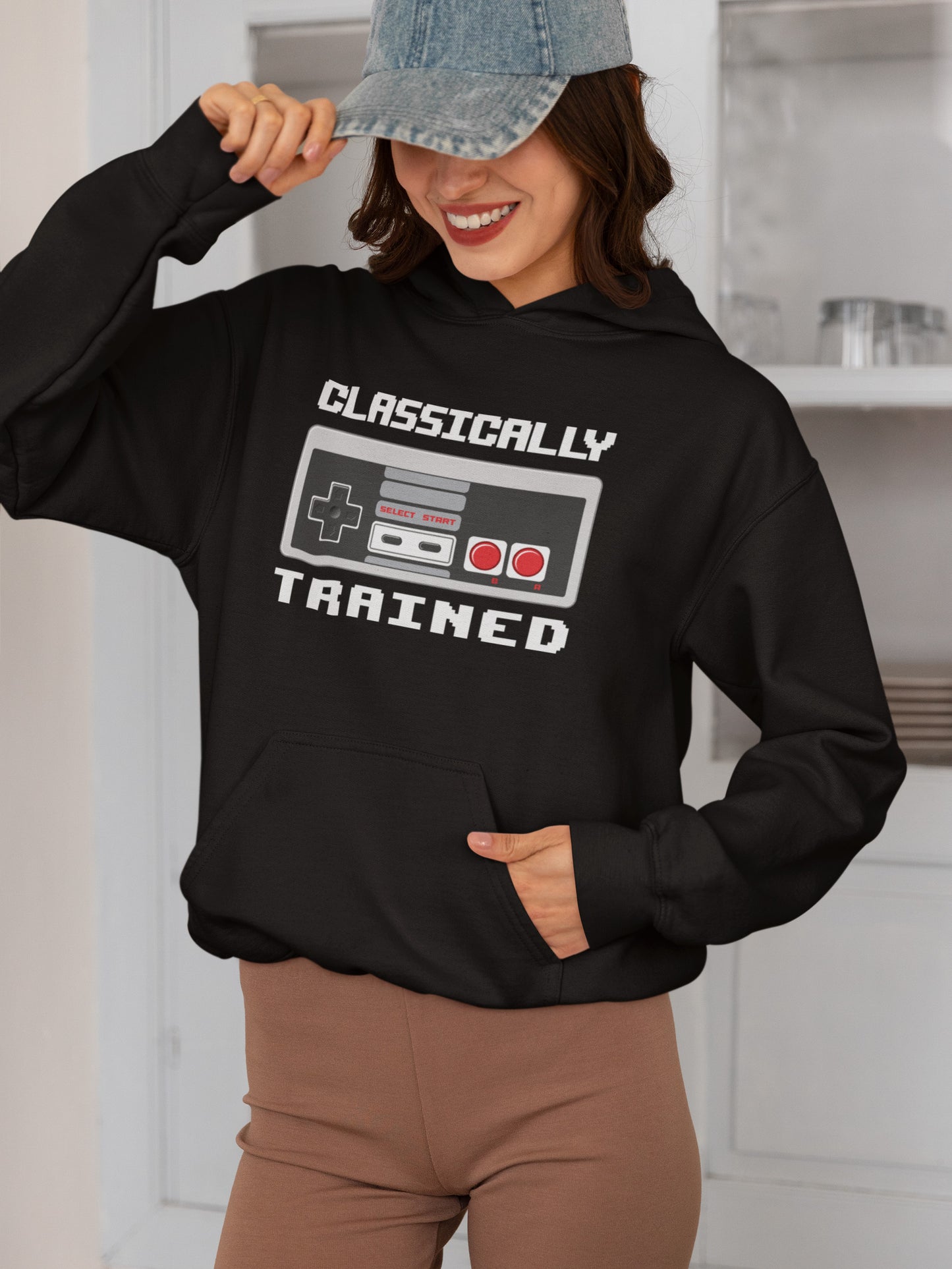 NES Controller Classically Trained - Hoodie