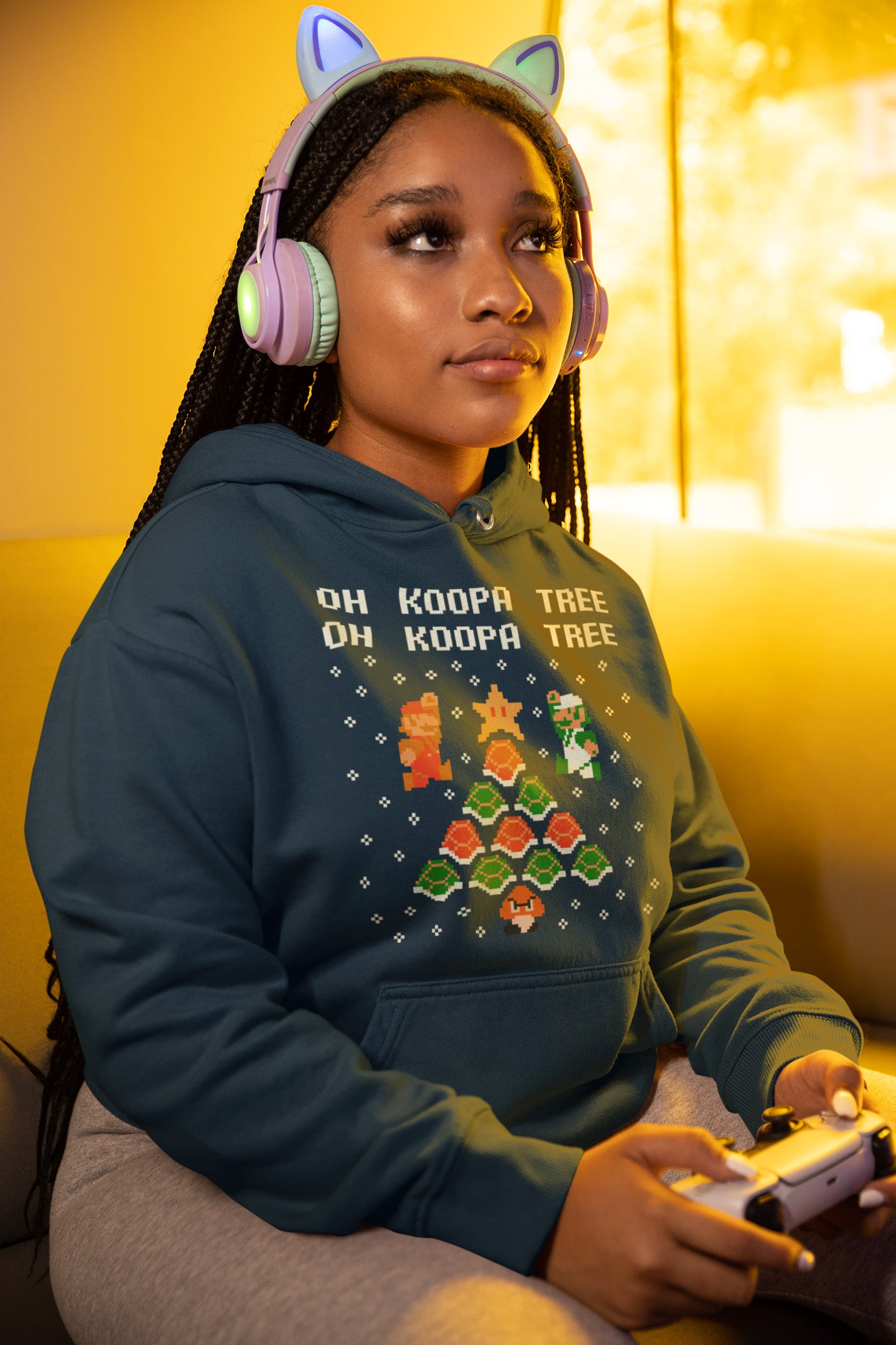 Mario Bros Christmas - Hoodie