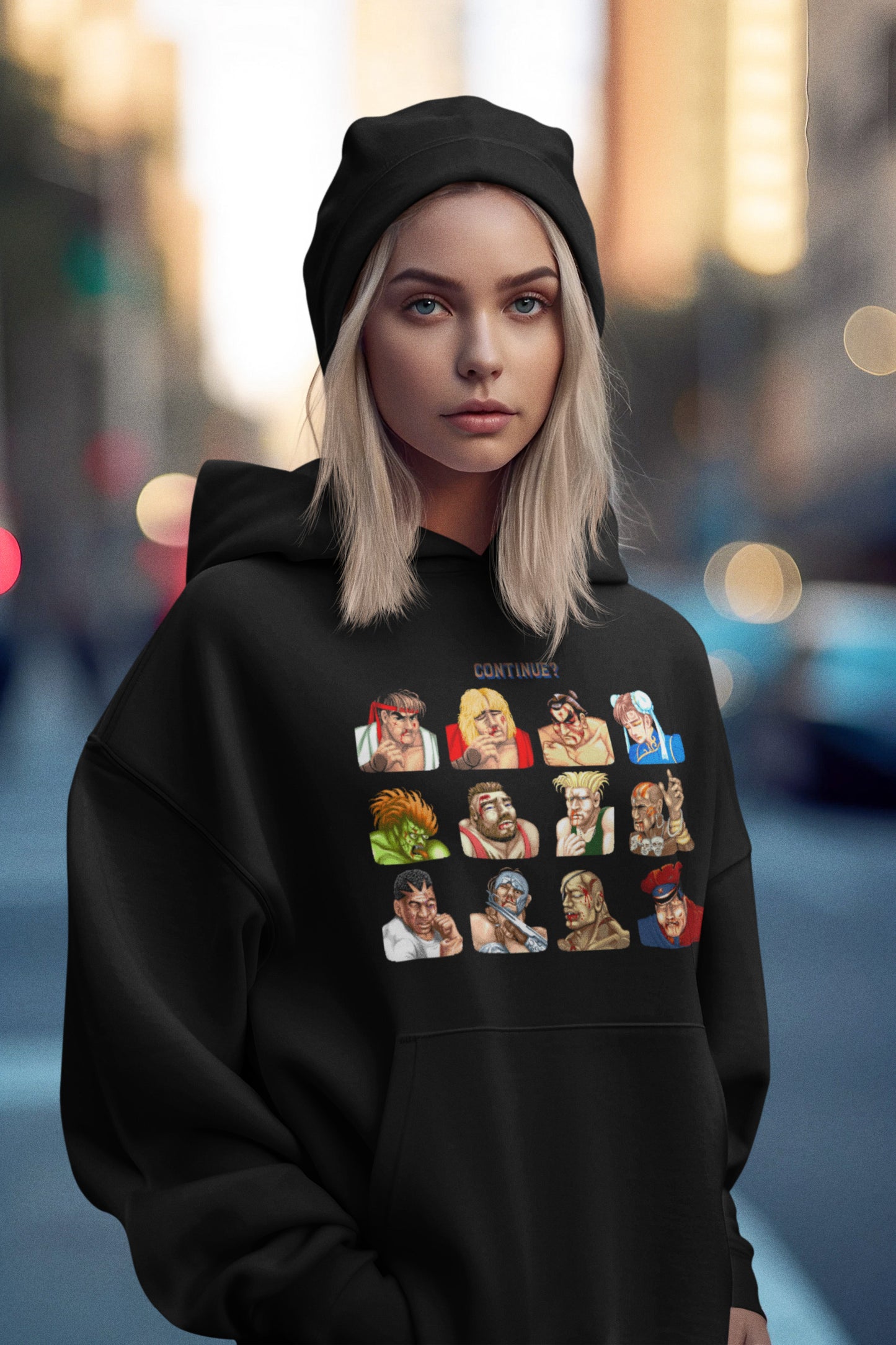 Street Fighter 2 Defeat - Hoodie