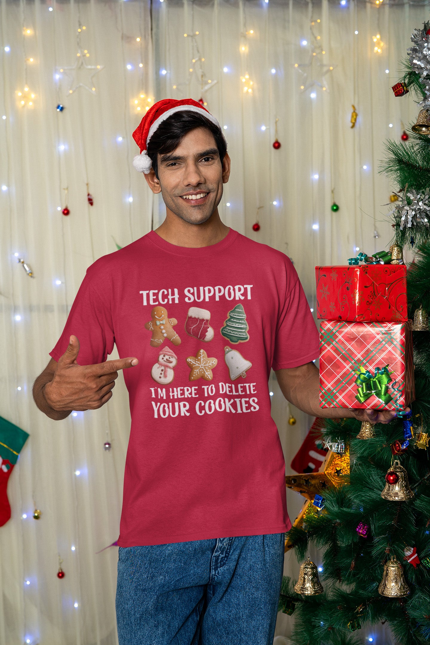 Tech Support Christmas Cookies - T-Shirt