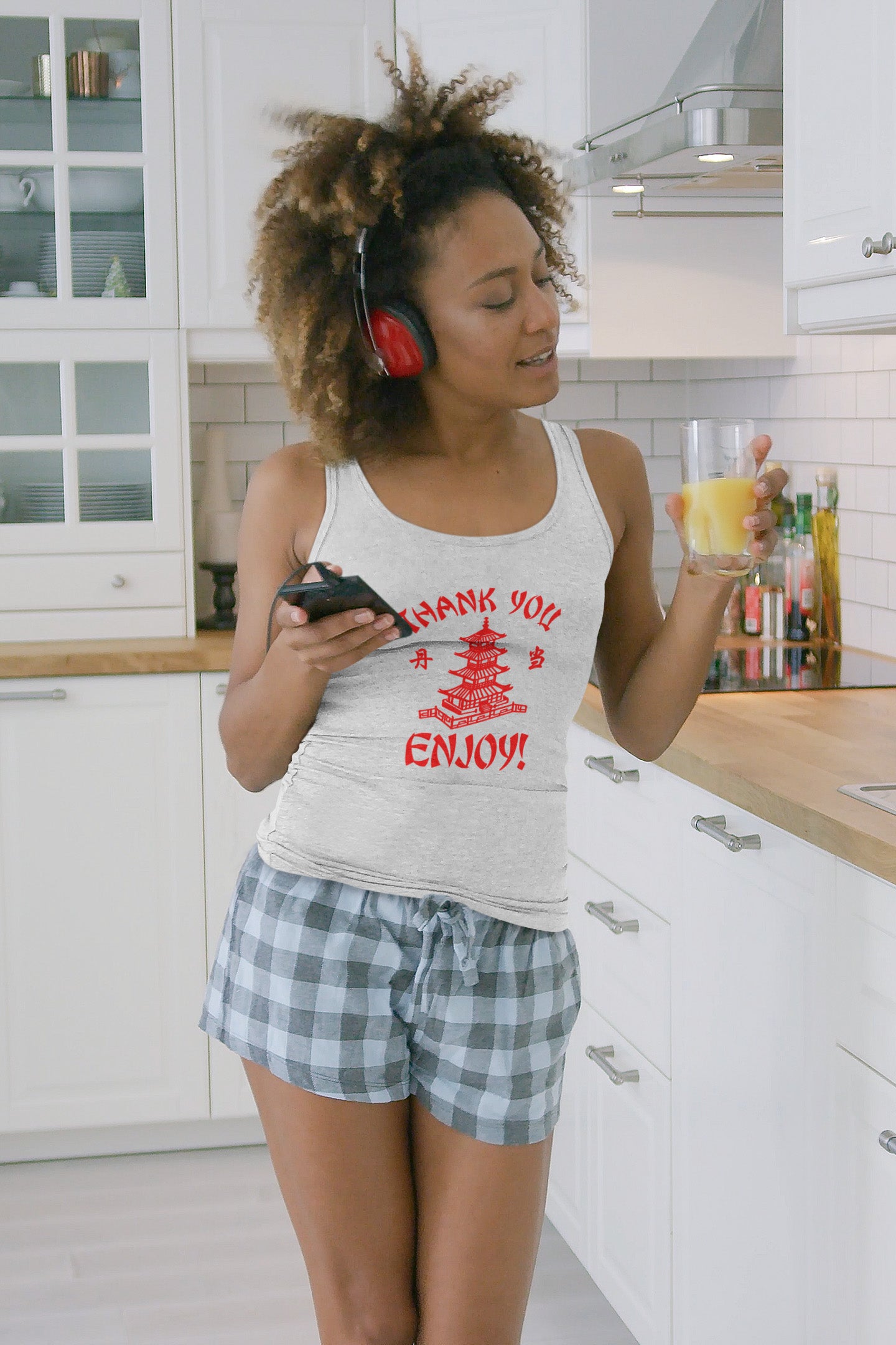 Thank You Enjoy Chinese Takeout - Ladies Tank Top