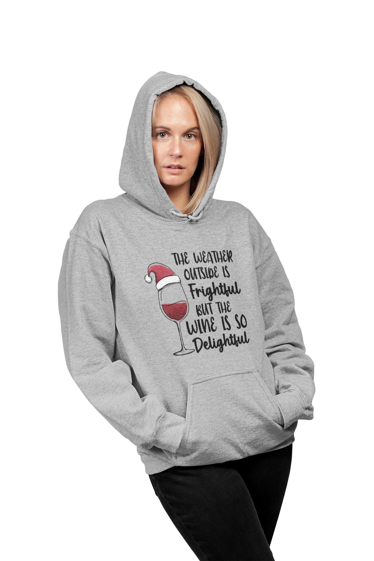 Wine Christmas - Hoodie
