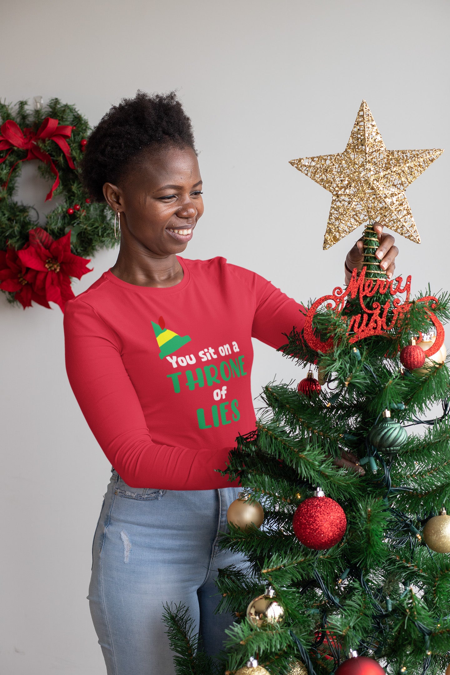 You Sit On A Throne Of Lies - Long Sleeve Tee