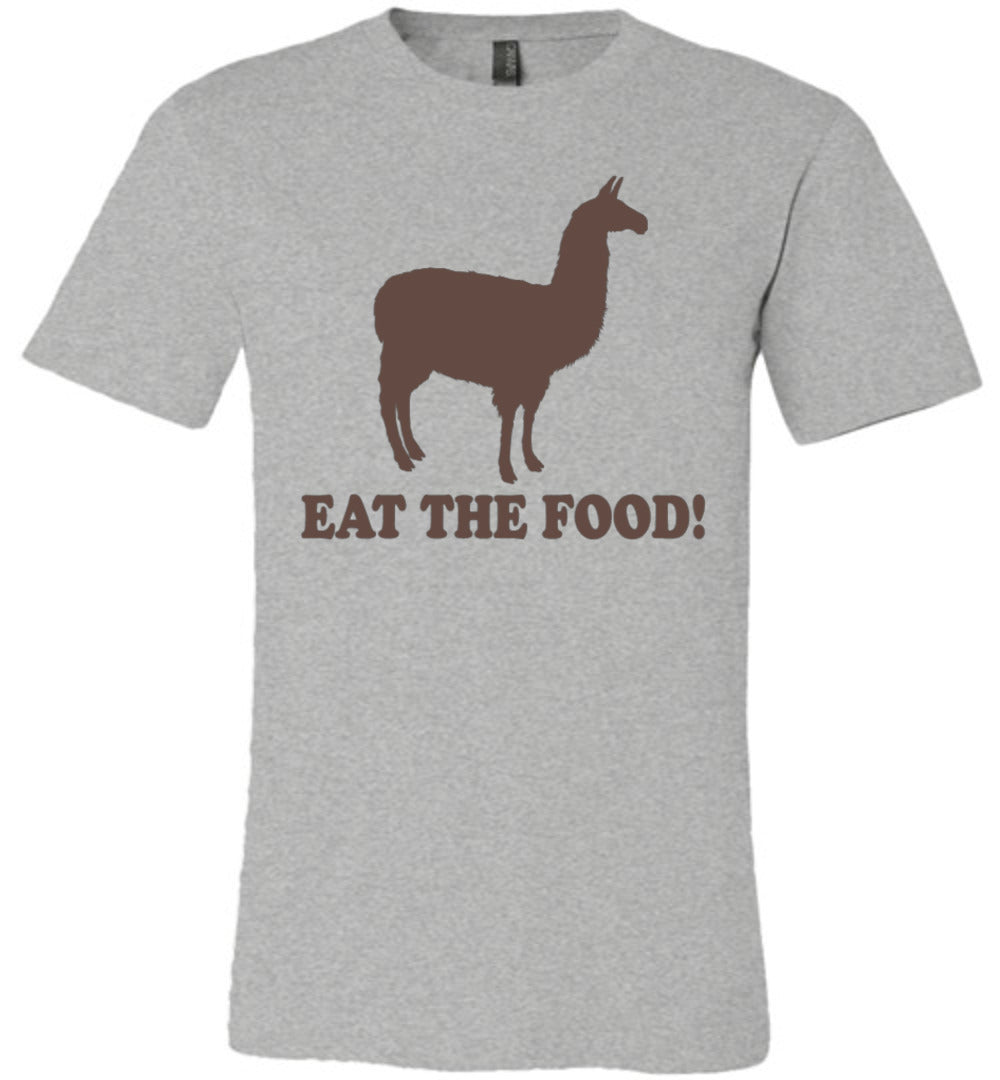 Llama - Unisex Tee - Eat The Food - Napoleon Dynamite - Absurd Ink