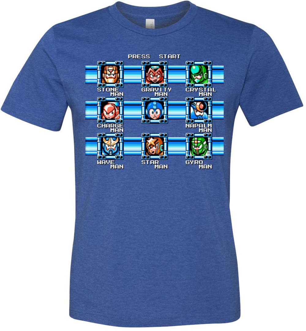 Mega Man 5 Bosses - Unisex Tee