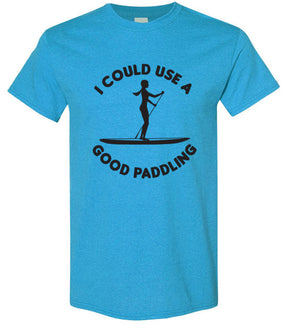 Good Paddling Paddleboard - T-Shirt - Absurd Ink