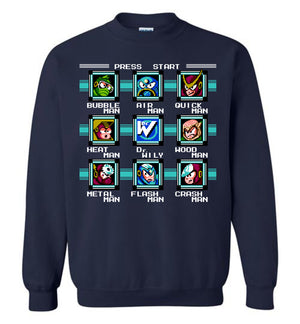 Mega Man 2 Bosses - Sweatshirt