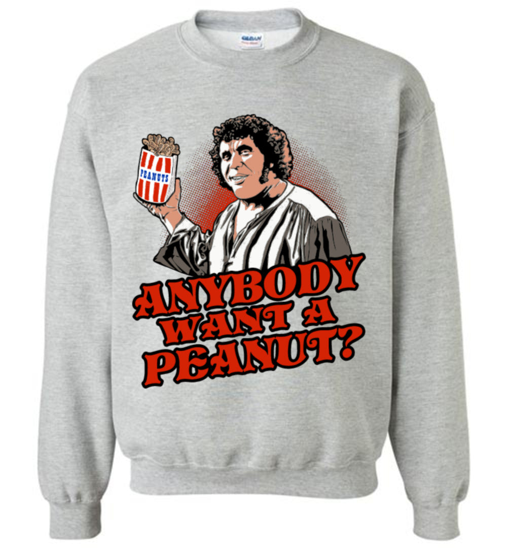 Anybody Want A Peanut Sweatshirt - Princess Bride - Absurd Ink