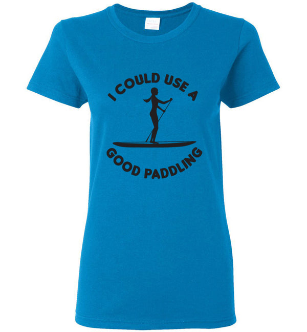 Life Is Good Paddleboard - T-Shirt - Absurd Ink