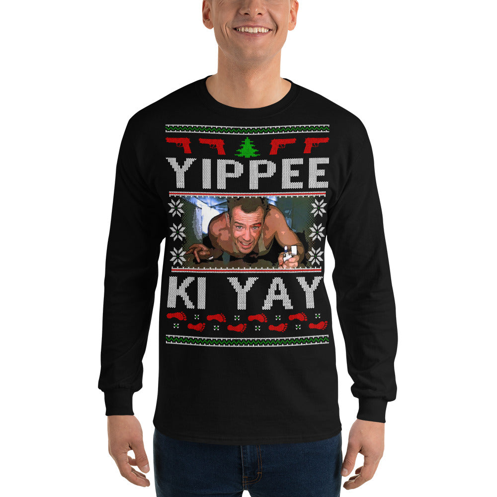 Die Hard Christmas Long Sleeve Tee - Absurd Ink