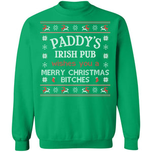Paddy's Irish Pub Merry Christmas Sweatshirt