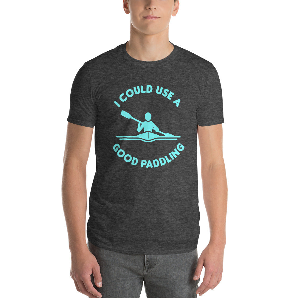Kayaking T-Shirt - I Could Use A Good Paddling - Absurd Ink