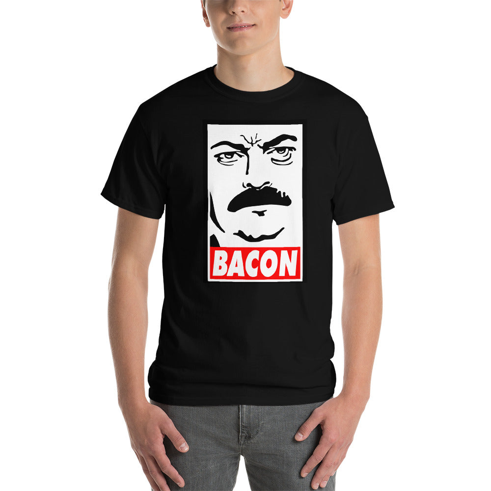 Ron Swanson Bacon - T-Shirt - Absurd Ink