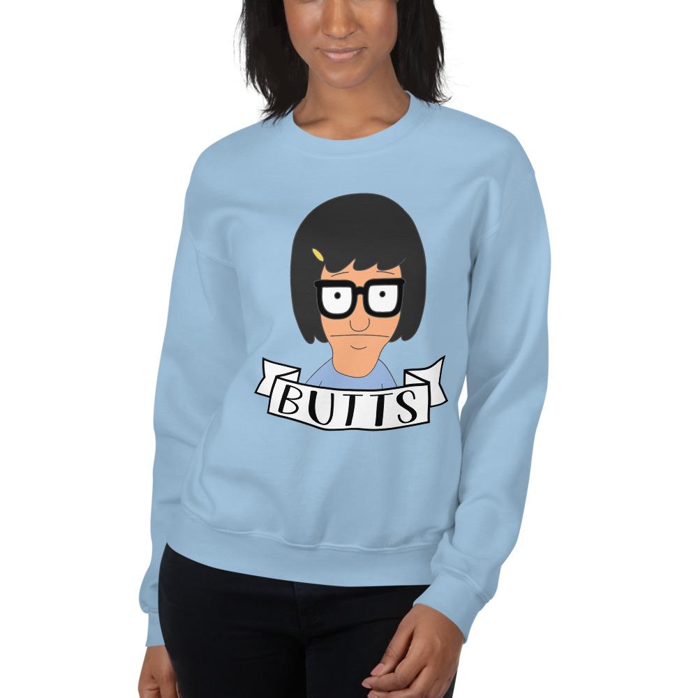 Tina Belcher Butts Sweatshirt - Absurd Ink