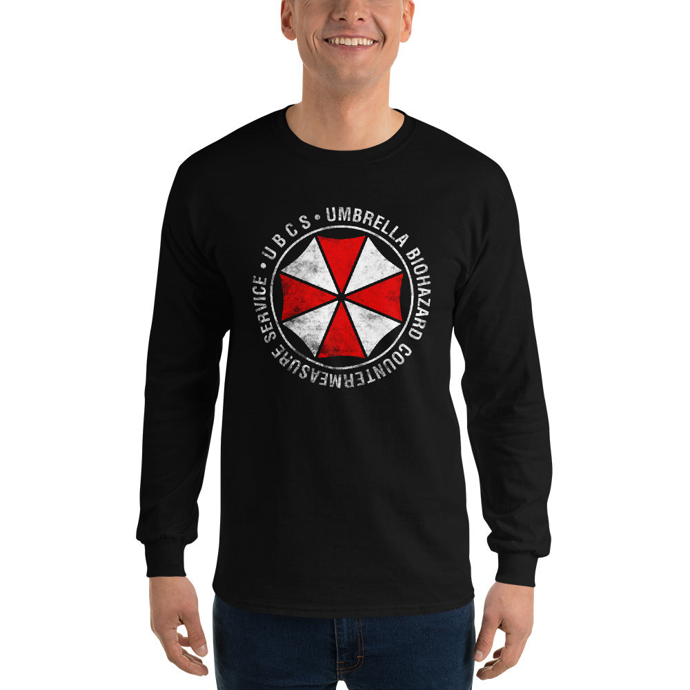Umbrella UBCS Distressed - Long Sleeve Tee - Absurd Ink