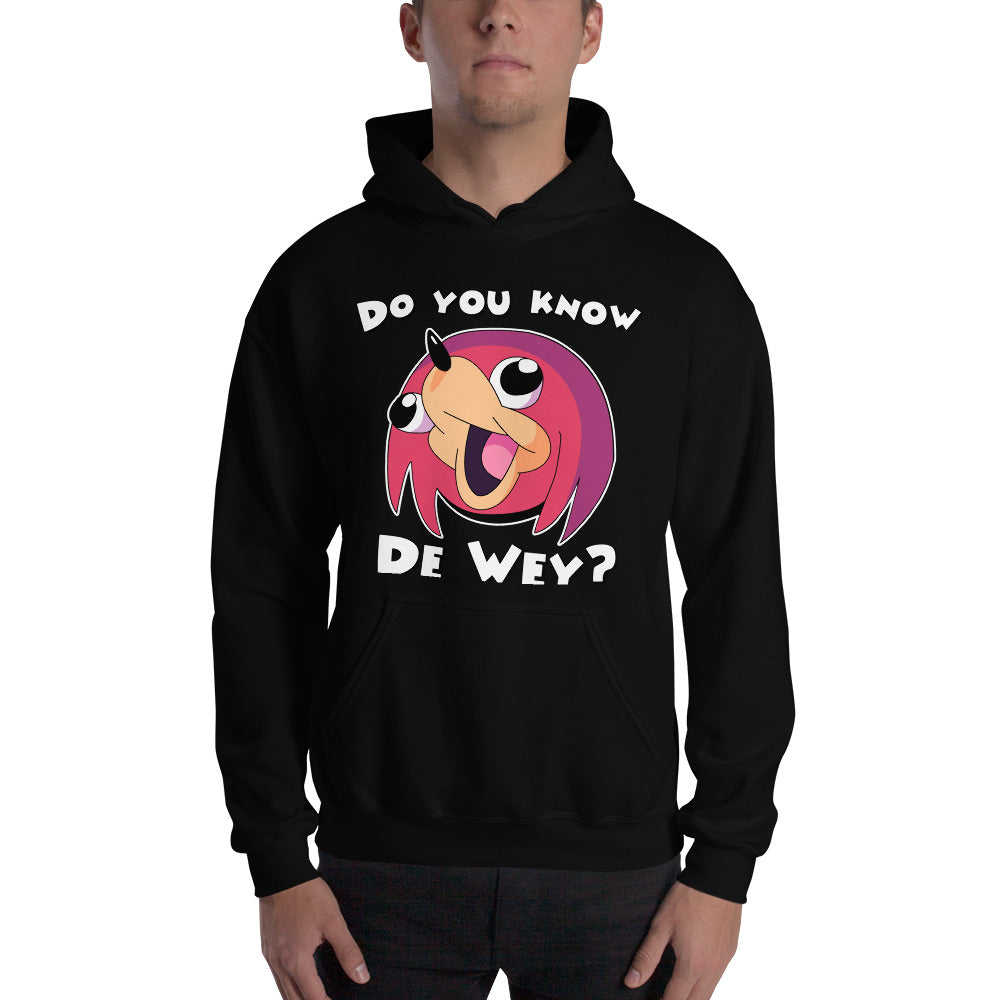 Ugandan Knuckles Hoodie - Do you know de way? - Absurd Ink