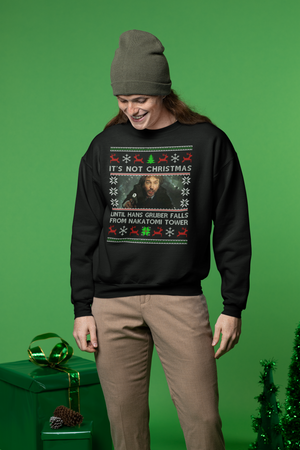 Hans Gruber Christmas - Sweatshirt