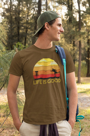 Life is Good Disc Golf - T-Shirt