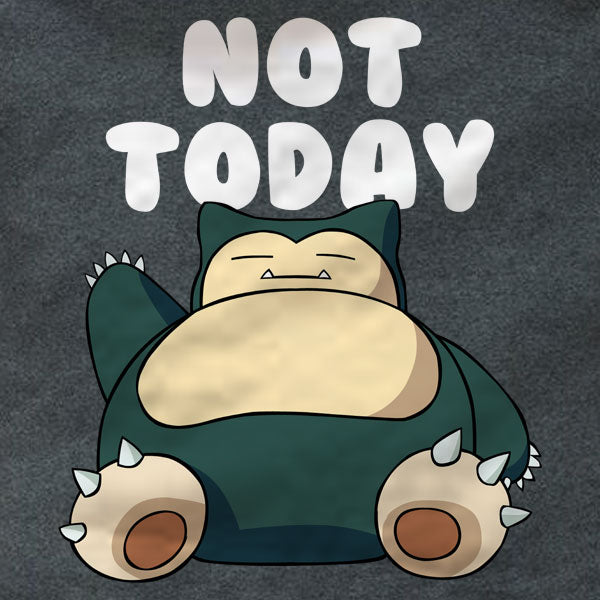 Snorlax Not Today - T-Shirt