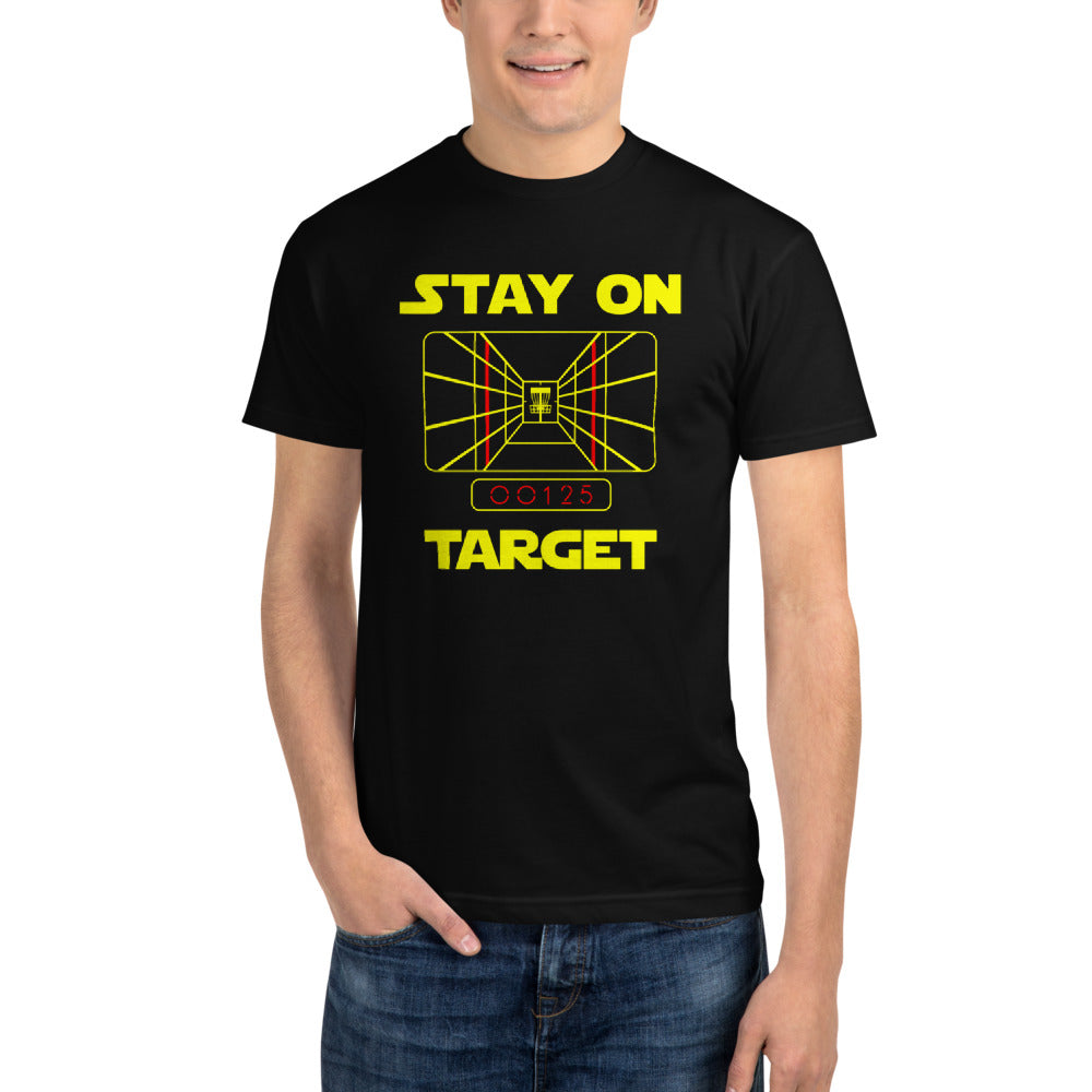 Disc golf T-Shirt - Stay On Target - Absurd Ink