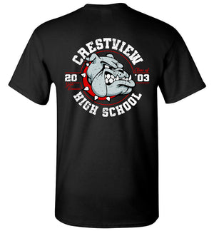 CHS Class of 03 T-Shirt (Front and Back)