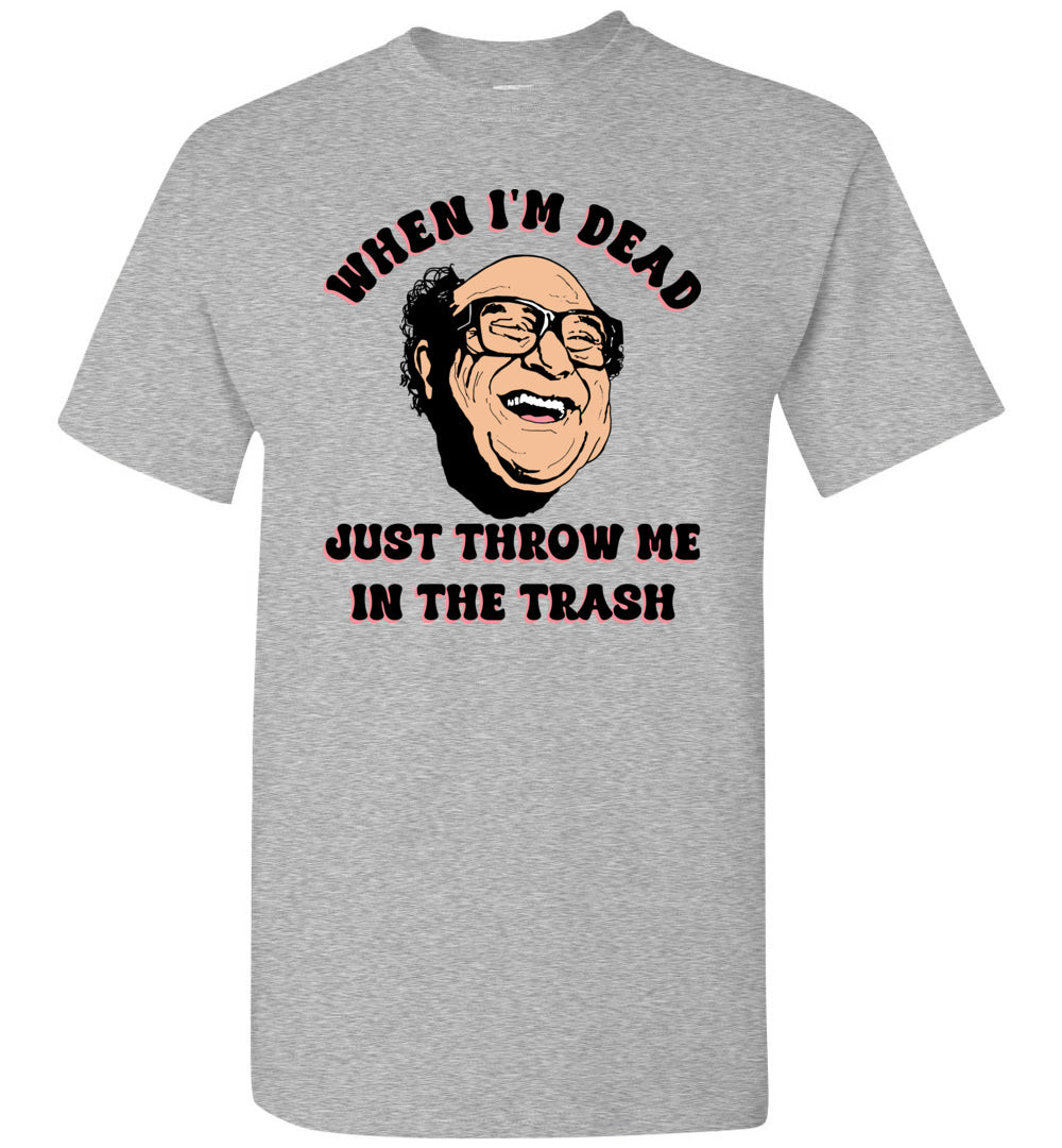 Frank Reynolds Throw Me In The Trash - T-Shirt