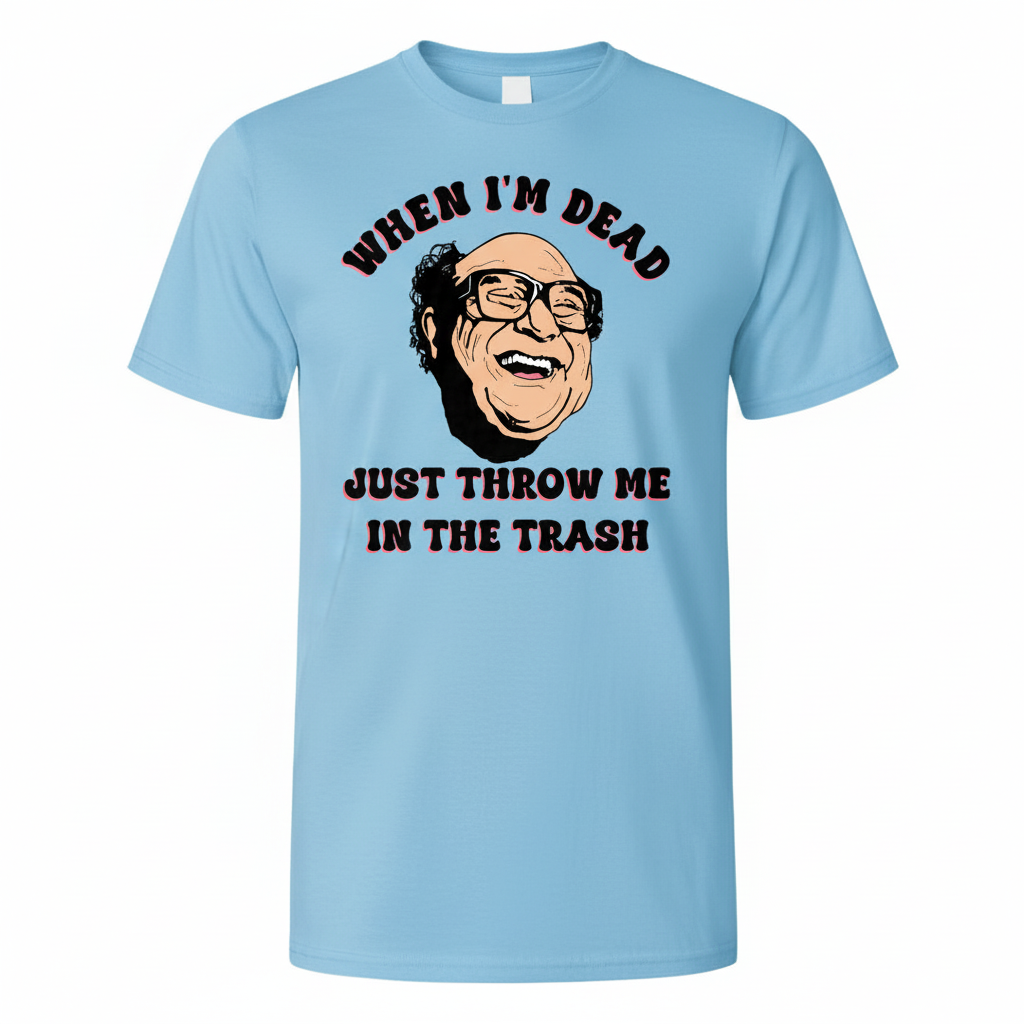 Frank Reynolds Throw Me In The Trash - T-Shirt - Absurd Ink