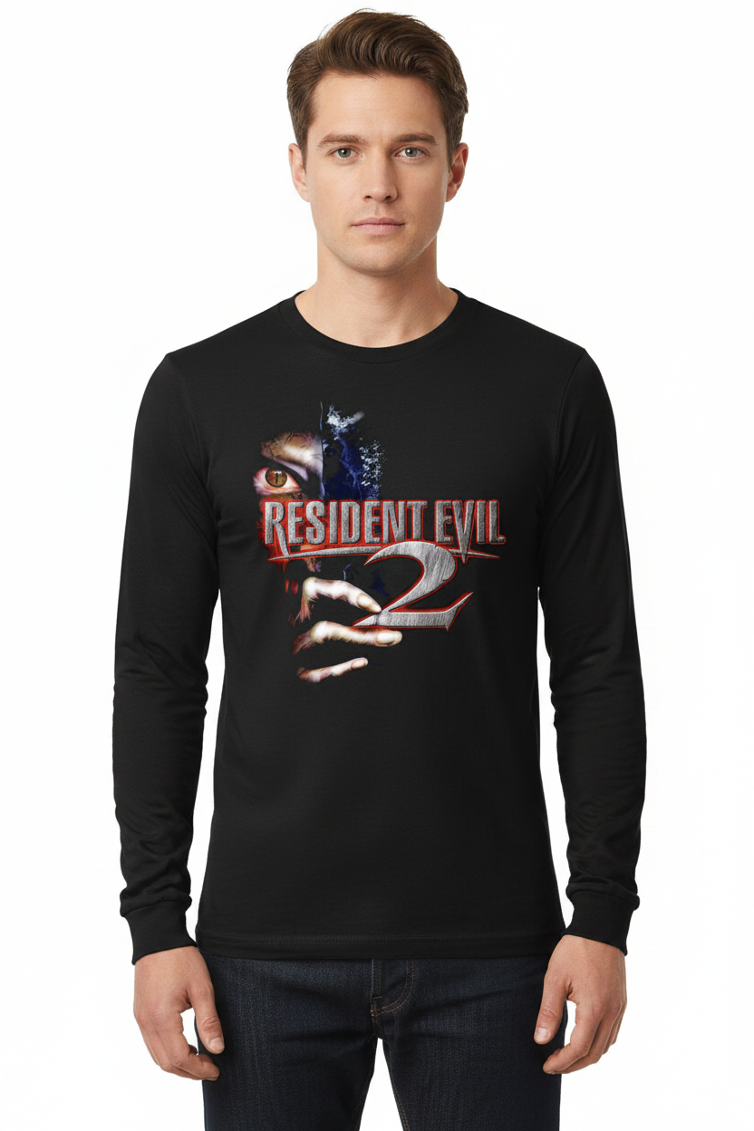 Resident Evil 2 - Long Sleeve Tee - Absurd Ink