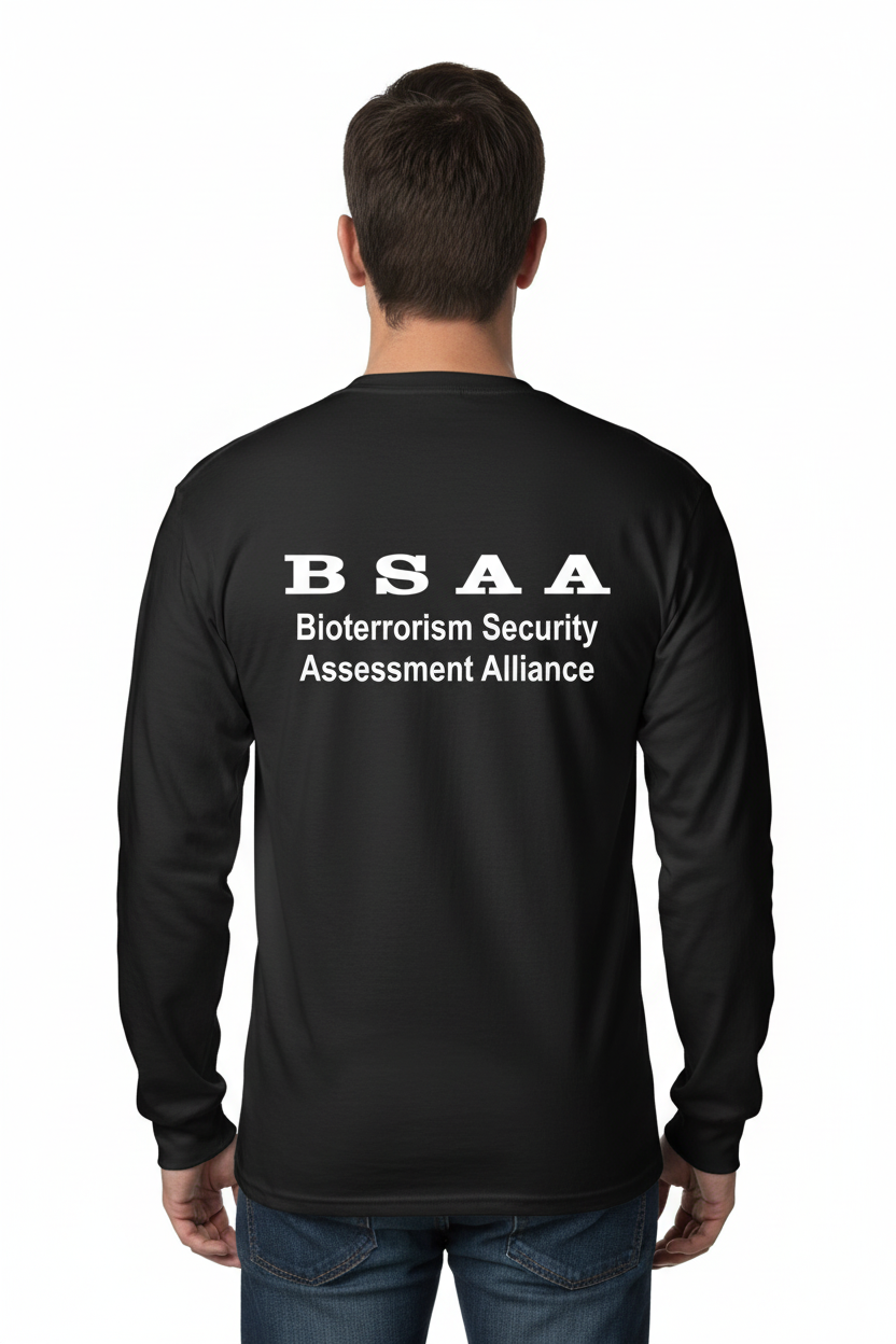 BSAA - Long Sleeve Tee (old logo) - Absurd Ink