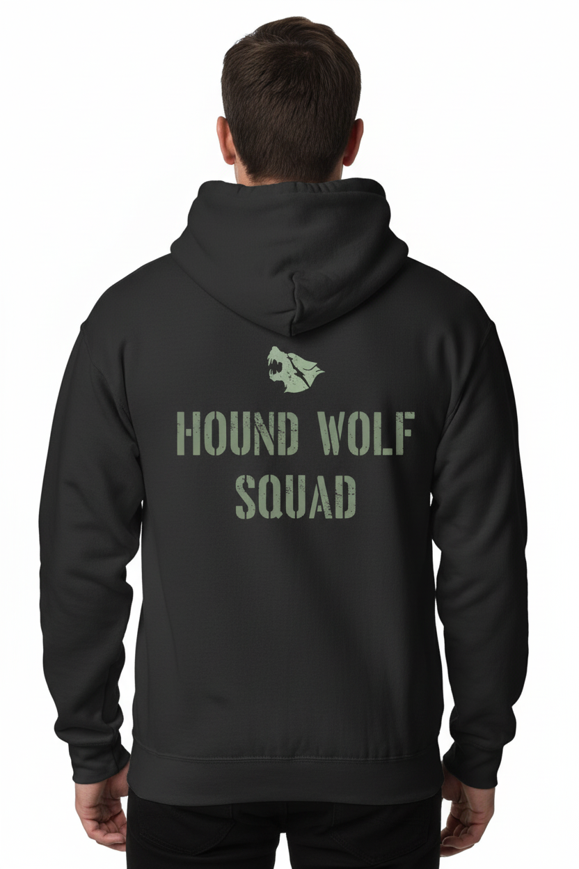 Hound Wolf Squad - Zip Hoodie