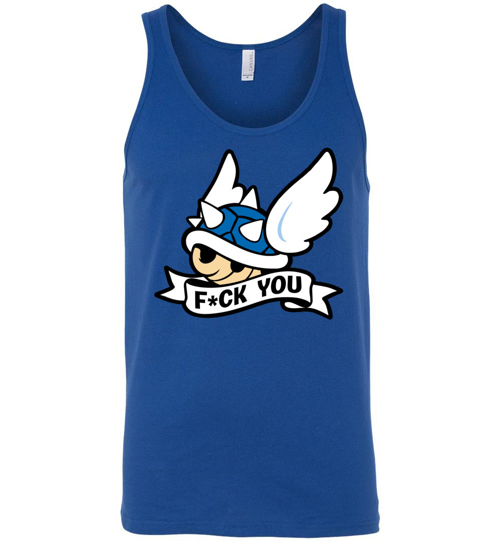 Blue Shell Mario Kart - Tank Top