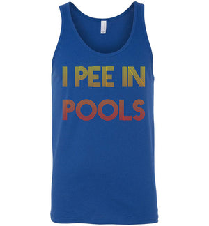 I Pee In Pools - Tank Top