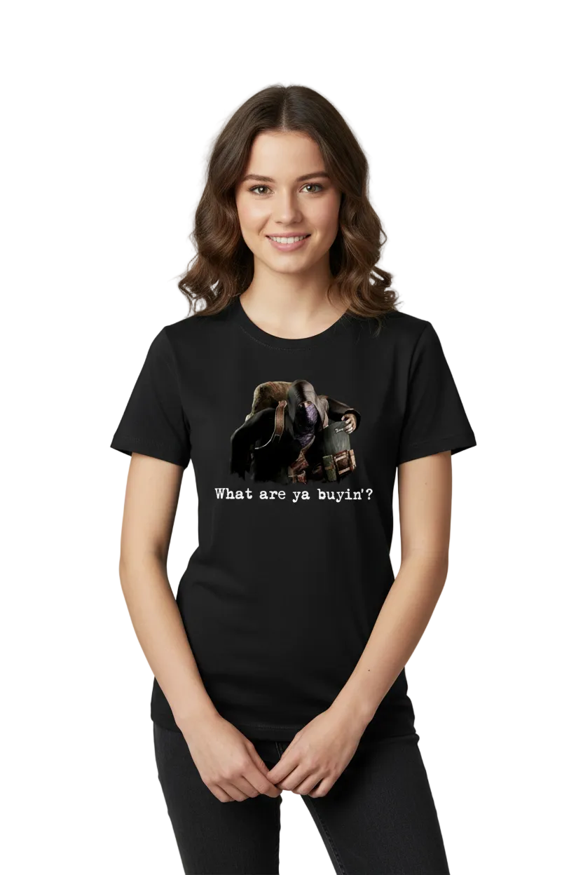 Resident Evil 4 Merchant - Ladies Tee - Absurd Ink