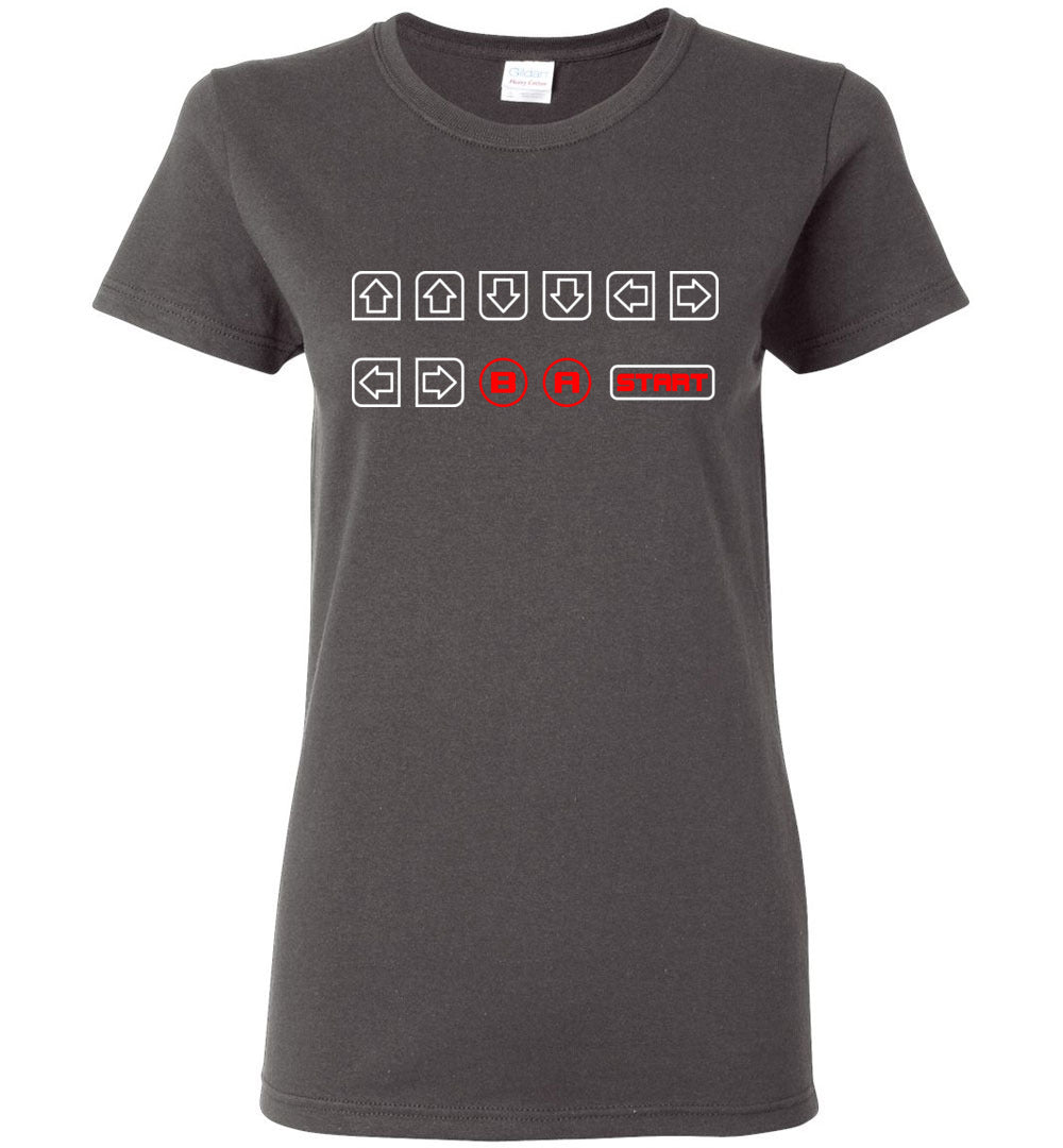 Konami Code - Ladies Tee