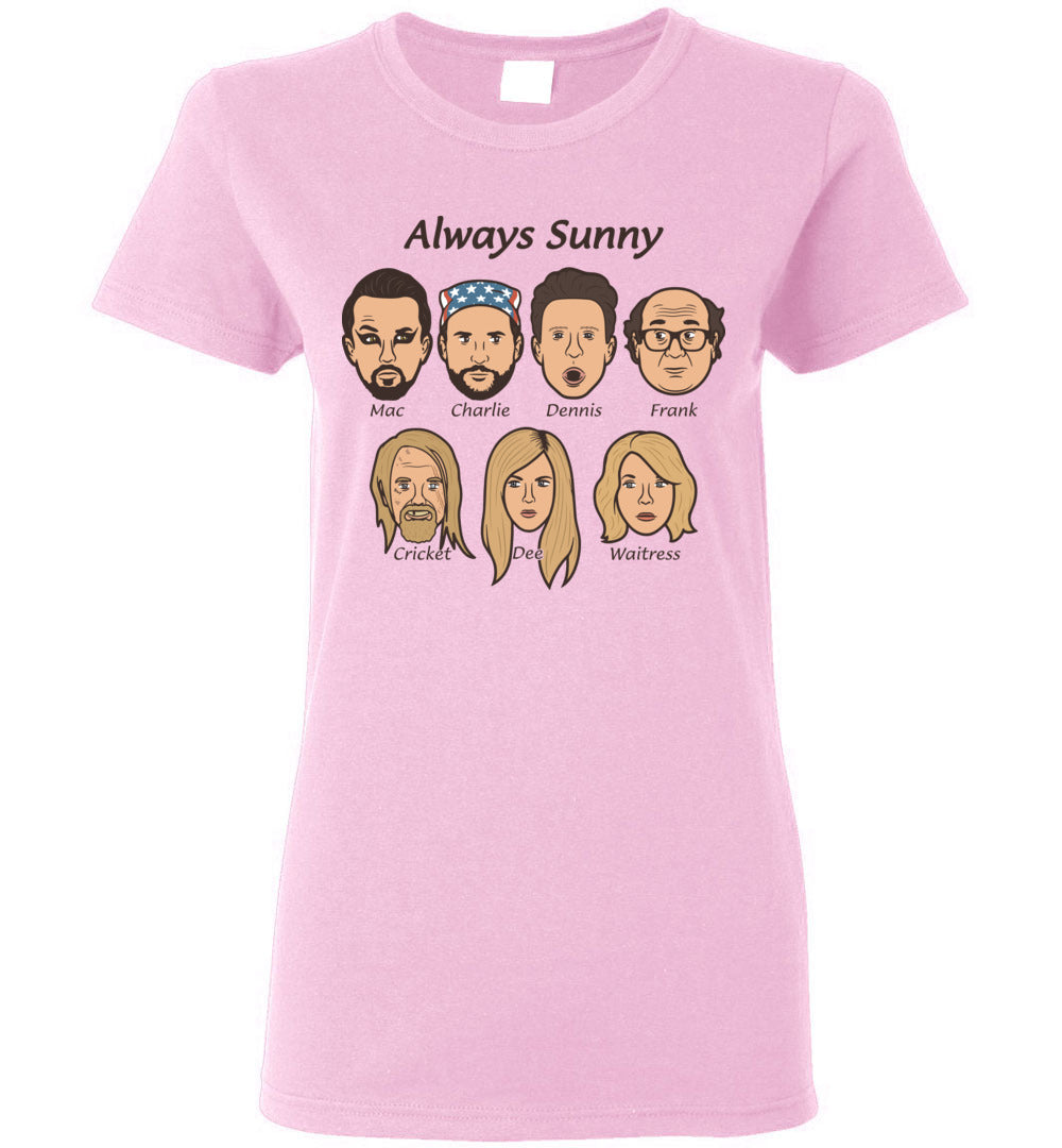 Always Sunny Cast - Ladies Tee