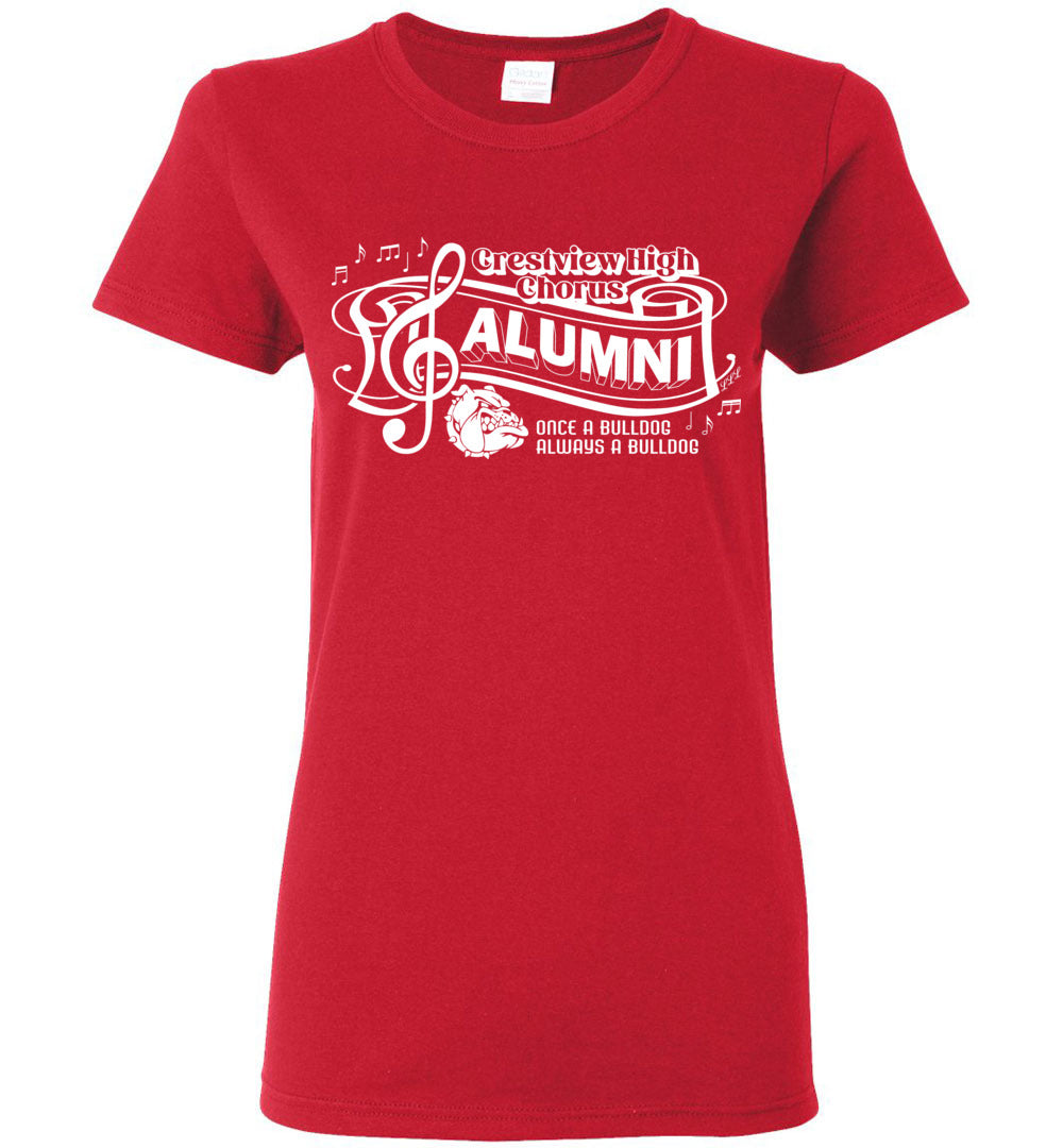 CHS Chorus Alumni - Ladies Tee